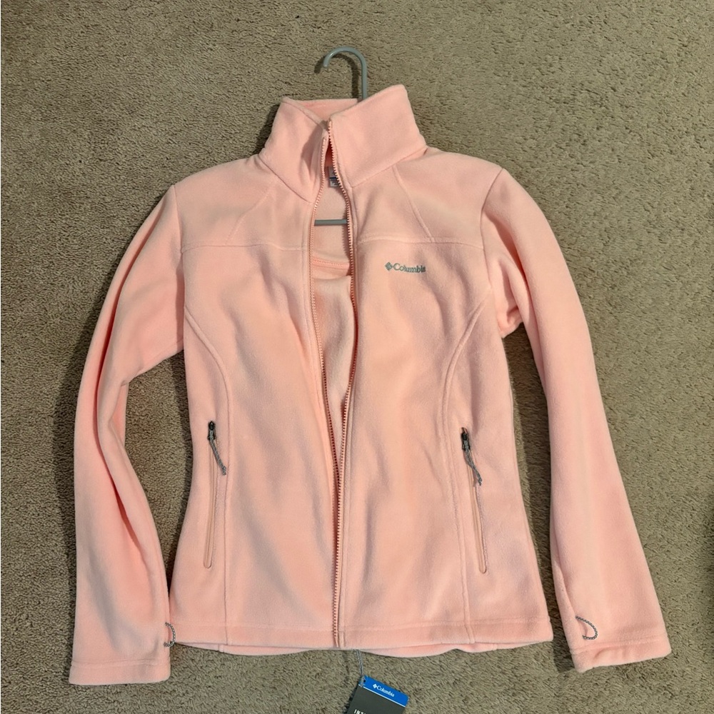 Columbia Women's Light Pink Fleece Jacket